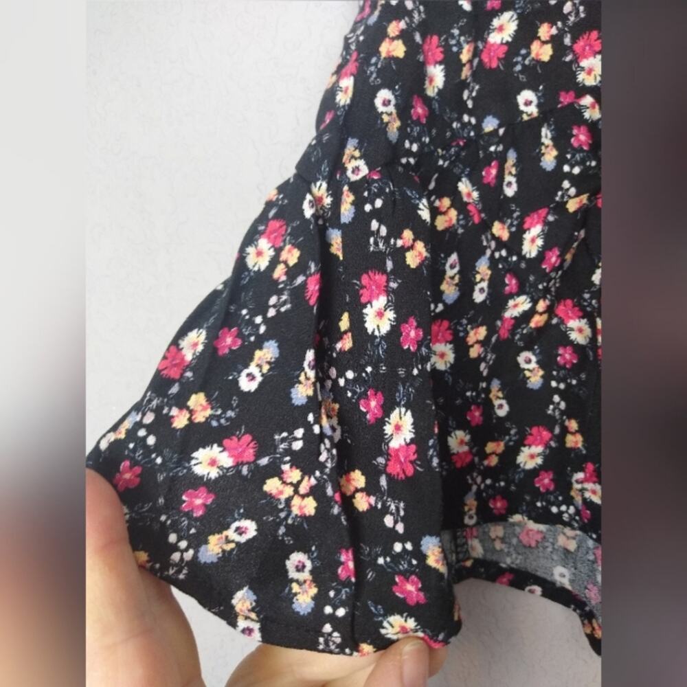 Kirious Smocked Waist Tie Skort Black Size XS - Picture 5 of 14